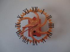 Roman Steampunk Clock 3D Printer Model