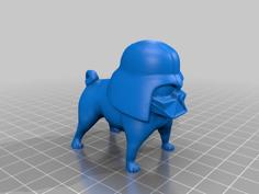 Vader Pug 3D Printer Model