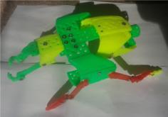 Insect Robot – Meccano Parts 3D Printer Model