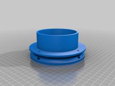 Magnetic Dust Collector Adapter 3D Printer Model