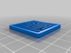 Tiny 4-Ball Maze 3D Printer Model