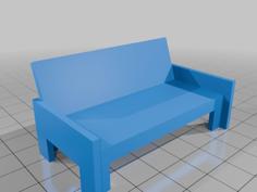 Chair For Articulated Candy Corn 3D Printer Model