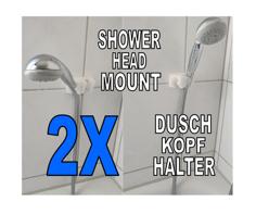 2X Shower Head Mount | 2X Dusch Kopf Halterung 3D Printer Model