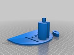 AA And AA Battery Dispenser 3D Printer Model