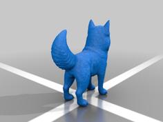 Husky/ Wolf For 3D Animation (normal And T-pose) 3D Printer Model