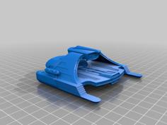 Star Trek Oberth-Miranda Style Star Ship 3D Printer Model