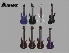 LEGO Ibanez Guitars 3D Printer Model