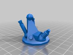 ORC MK1 CyberTank Upgrade Turret. 3D Printer Model