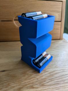 AA Battery Dispenser 3D Printer Model