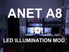 Anet A8 LED Illumination MOD 3D Printer Model