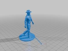 G SCALE BLIND FIGURES WITH WHITE CANES 3D Printer Model