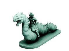 Wurm Rider (18mm Scale) 3D Printer Model