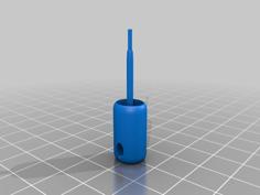 Hollow Polish Bottle- Not For Real Use 3D Printer Model