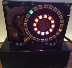 Hard Drive NeoPixel 3D Printed Clock 3D Printer Model