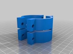 Milwaukee Light Clamp Replacement 3D Printer Model