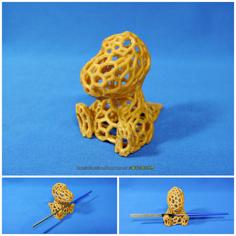 T-rex Voronoi Style 3D Printer Model