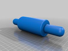 Functional Children’s Rolling Pin 3D Printer Model