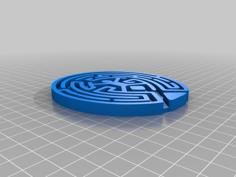 Westworld Drink Coasters 3D Printer Model