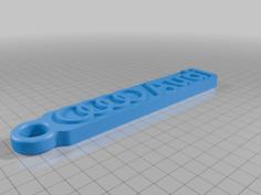 Keychain Audi 3D Printer Model