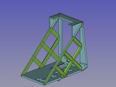 ATX PSU Mount 3D Printer Model