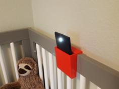 Crib Phone Holder For Bedtime Reading 3D Printer Model