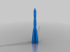 Starship ‘Vostok’ 3D Printer Model