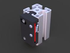 Adjustable Endstop Housing Left Side 3D Printer Model