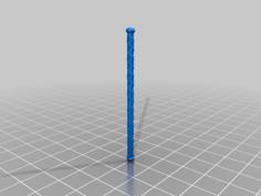 Decorated Wrapped Staff 3D Printer Model