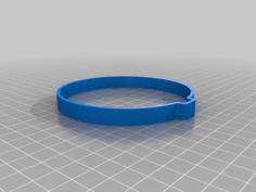 ZWO Camera Cable Holder Ring 3D Printer Model