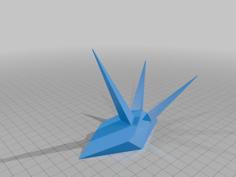 Clean Stealth-Themed Display Stand 3D Printer Model