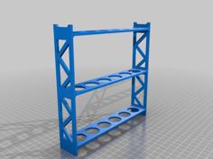 Lab Test Tube Holder 3D Printer Model