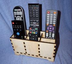 Laser-Cut Remote Holder