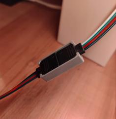 LED Strip Cable Connection Protection 3D Printer Model