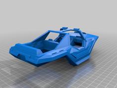 TRX-4M Halo Warthog Body 3D Printer Model