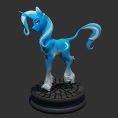 Trixie MLP 3D Printer Model