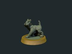 Dog Companion 28mm (no Supports, FDM) 3D Printer Model