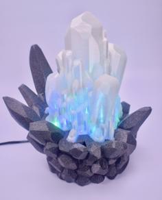 Crystal Led Lamp 2 3D Printer Model