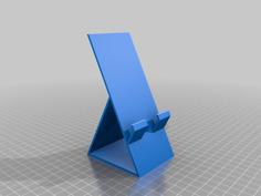 Parametric Phone/Tablet Stand 3D Printer Model