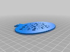 (3D Slash) Coasters_pomegranate 3D Printer Model