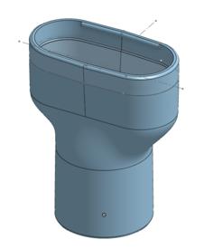 PEX 220 Vacuum Adapter 31-32mm 3D Printer Model