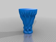 Wrinkled Vase 01 3D Printer Model