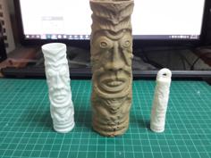 圖騰 鑰匙扣 筆筒 Totem – Pencil Holder -Key Chain 3D Printer Model