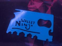 Ninja Wallet 3D Printer Model