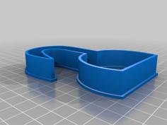 Hook Cookie Cutter 3D Printer Model