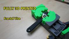 Fully 3D Printed Fractal Vise (Small) 3D Printer Model