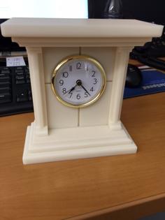 Desk Clock 3D Printer Model