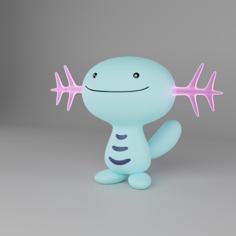 Pokemon-wooper 3D Printer Model