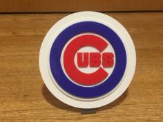 Chicago Cubs Logo 3D Printer Model