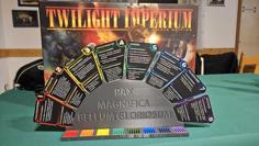 Twilight Imperium Strategy Card Stand 3D Printer Model