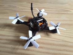 Mini Racer Dquad 120mm 3S Polycarbonate  With Micro Swift RunCam 3D Printer Model